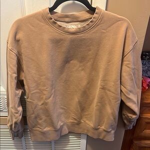 American Eagle Tan Sweatshirt